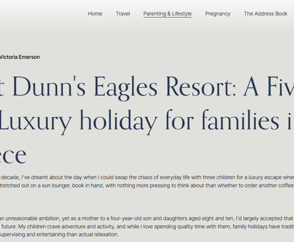 Eagles Resort SCOTT DUNN