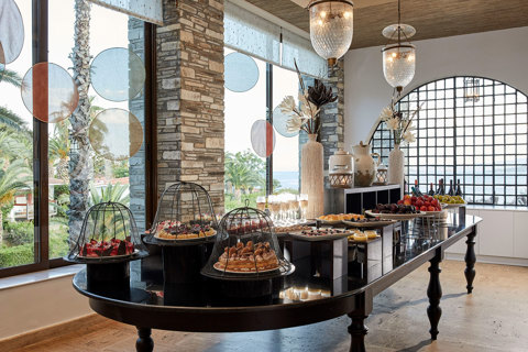 Eagles Resort Chalkidiki Melathron Restaurant desserts buffet