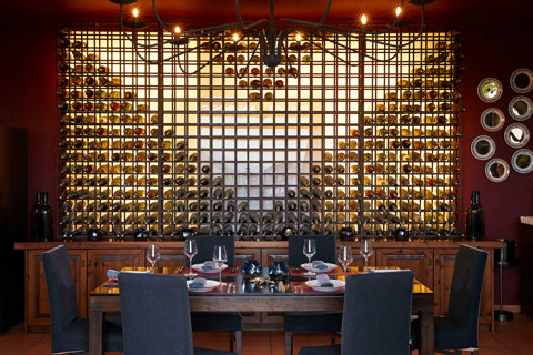 Eagles Resort Chalkidiki Vinum Restaurant with wine cellar