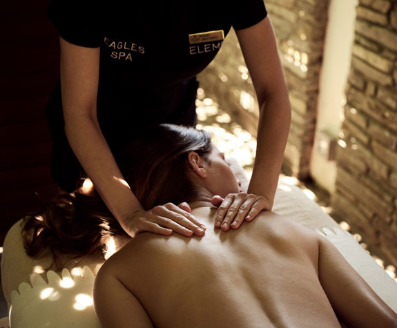 Eagles Resort Chalkidiki back massage