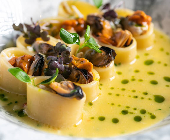 Eagles Resort Chalkidiki plate with clams