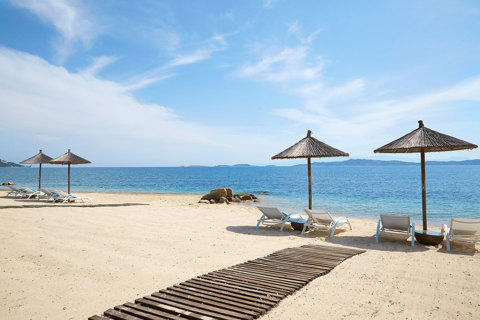 Eagles Resort Chalkidiki Private sandy Beach