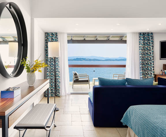 Eagles Palace Resort Chalkidiki junior Suite with balcony sea view
