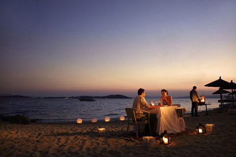 Eagles Resort Chalkidiki Private Dining on the beach