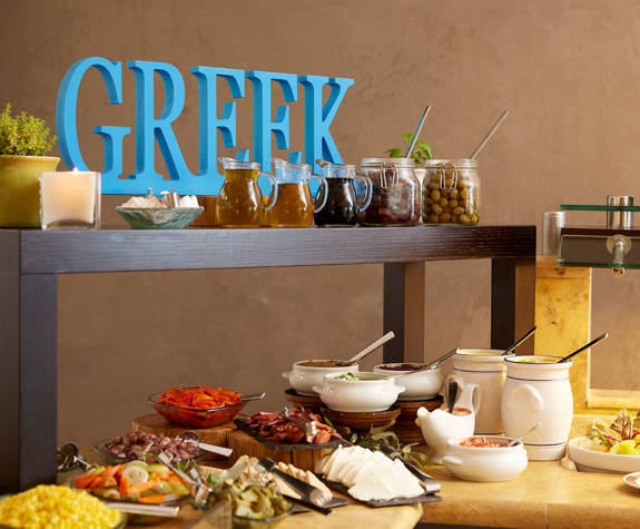 Eagles Resort Chalkidiki Melathron Restaurant greek buffet