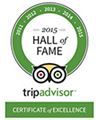 TripAdvisor Hall of Fame 2015