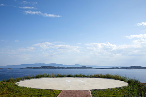 Eagles Villas Chalkidiki helipad